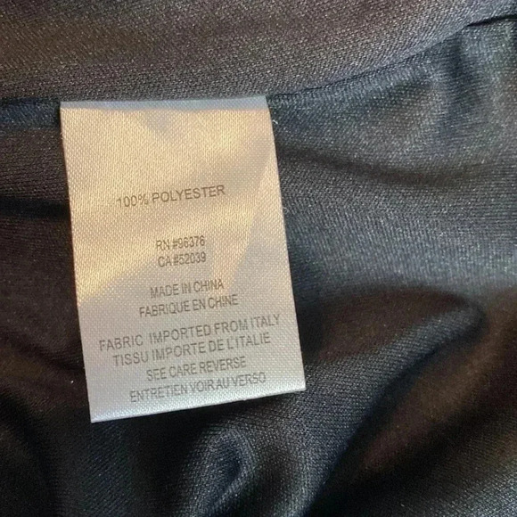 Samuel Dong Cowl Neck Brown and Blue Post Ripped Dress, L - Picture 8 of 9